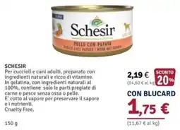 Il Gigante Schesir Pollo con Papaya offerta