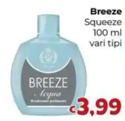 Le Bolle di Giù Giù Breeze Acqua offerta