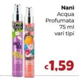 Le Bolle di Giù Giù Nani Acqua Profumata offerta
