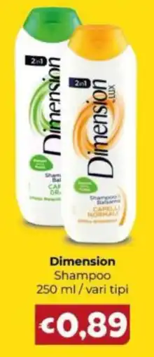 Le Bolle di Giù Giù Dimension Shampoo offerta