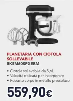 Unieuro Planetaria con ciotola sollevabile offerta