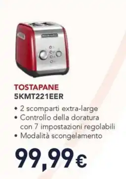 Unieuro Tostapane 5KMT221EER offerta