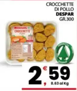 Despar Sicilia Crocchette di pollo Despar offerta