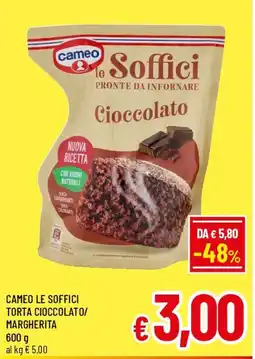 A&O Cameo le Soffici Cioccolato offerta