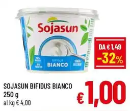 A&O Sojasun bifidus bianco offerta