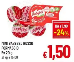 A&O Mini Babybel Rosso Formaggio offerta