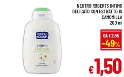A&O Neutro Roberts Intimo Delicato offerta