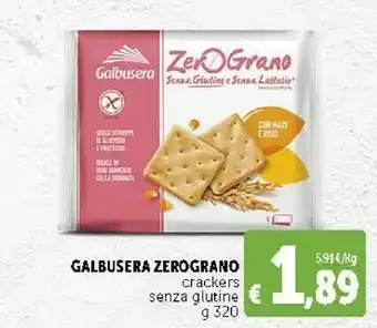 Deco Supermercati Zerograno crackers senza glutine g 320 offerta