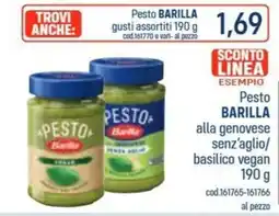 Talento Professional Store Pesto BARILLA offerta
