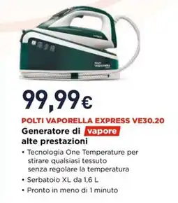 Unieuro Polti Vaporella Express VE30.20 offerta