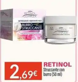 Sanitaria Demma Retinol Complex Struccante con burro offerta