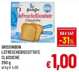 A&O GrissinBon leFrescheBiscottate Classiche offerta