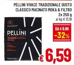 A&O Pellini Vivace Tradizionale offerta