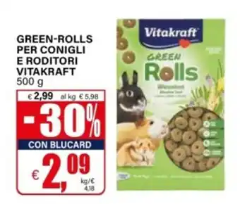Green-Rolls per conigli e roditori Vitakraft