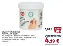Il Gigante Salviette monouso per pulizia occhi Trixie offerta