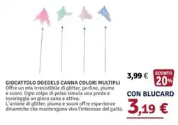 Il Gigante Giocattolo Doedels canna colori multipli offerta