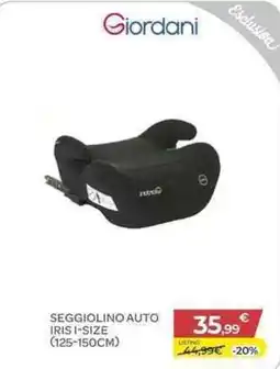 Bimbo Store Seggiolino auto Iris I-Size offerta