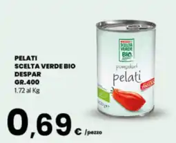 Despar Sicilia Pelati scelta verde bio offerta