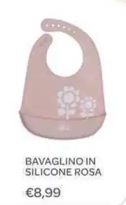 Bimbo Store Bavaglino in silicone rosa offerta