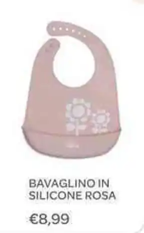 Bavaglino in silicone rosa