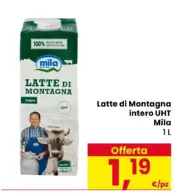 Despar Latte di Montagna intero UHT Mila offerta