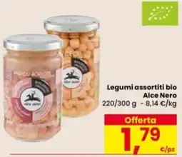 Eurospar Legumi assortiti bio Alce Nero offerta
