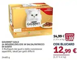 Il Gigante Gourmet Gold Delizie in Salsa offerta