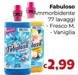 Le Bolle di Giù Giù Fabuloso Ammorbidente offerta