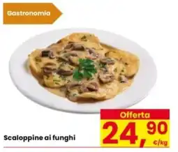 Eurospar Scaloppine ai funghi offerta