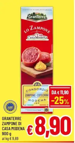 A&O GranTerre Zampone di Casa Modena offerta