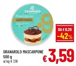 A&O Granarolo Mascarpone offerta