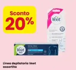Eurospar Linea depilatoria Veet assortita offerta