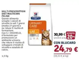 Il Gigante Hill's Prescription Diet Multicare Feline Urinary Care c/d offerta