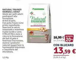 Il Gigante Natural Trainer Hairball Adult offerta