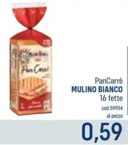 Talento Professional Store PanCarrè Mulino Bianco offerta
