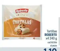 Talento Professional Store Tortillas Roberto offerta