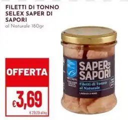 Pan Filetti di tonno Saper di Sapori offerta