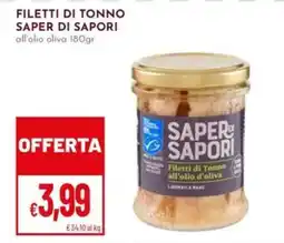 Pan Filetti di tonno Saper di Sapori offerta