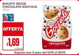 Pan Biscotti gocce cioccolato gocci ole offerta