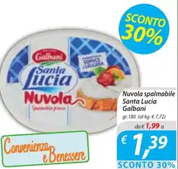 DiMeglio Nuvola spalmabile Santa Lucia Galbani offerta