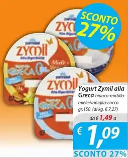 DiMeglio Yogurt Zymil alla Greca offerta