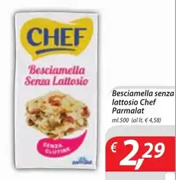 DiMeglio Besciamella senza lattosio Chef offerta