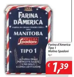 DiMeglio Farina d'America Tipo 1 Molino Spadoni offerta