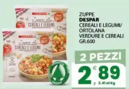 Despar Sicilia Zuppa di cereali e legumi Despar offerta