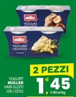 Despar Sicilia Yogurt Müller offerta