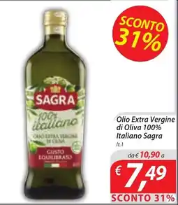 DiMeglio Olio Extra Vergine di Oliva 100% Italiano Sagra offerta