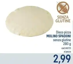 Talento Professional Store Disco pizza Molino Spadoni senza glutine offerta