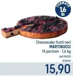 Talento Professional Store Cheesecake frutti neri Martinucci offerta