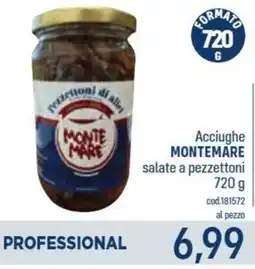 Talento Professional Store Monte Mare Acciughe salate a pezzettoni offerta
