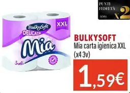Sanitaria Demma Bulkysoft Mia carta igienica XXL offerta